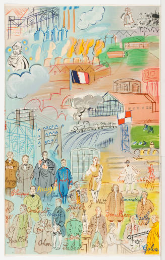 Plate No. 7 from La fée électricité