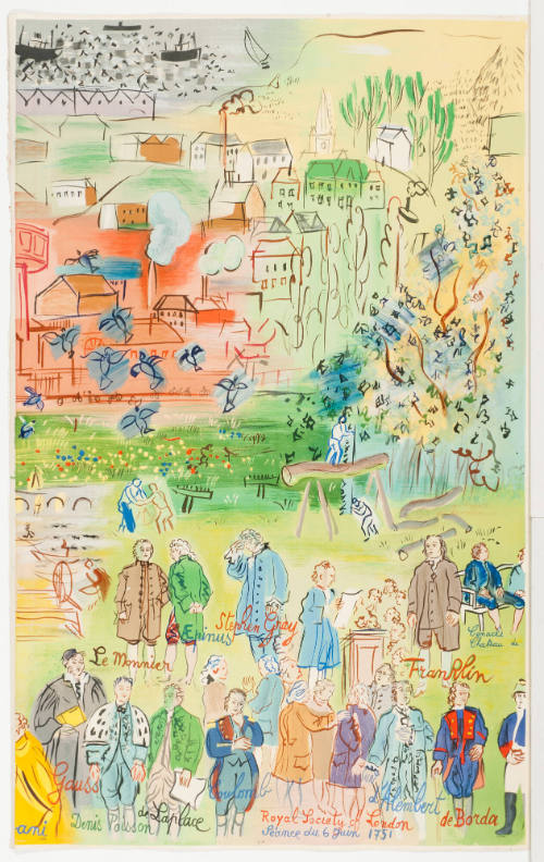 Plate No. 8 from La fée électricité