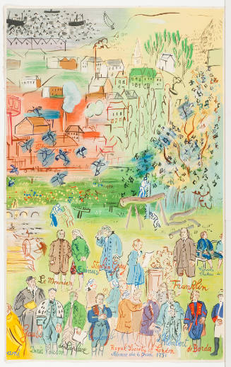 Plate No. 8 from La fée électricité