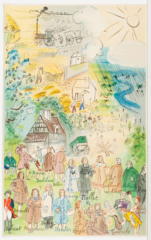 Plate No. 9 from La fée électricité