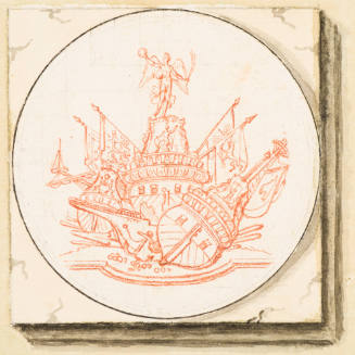 Mersa Et Fugata Anglorum Et Batavorum Classe, 1690
