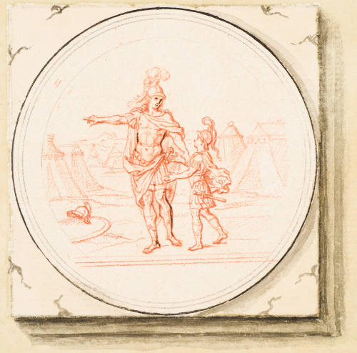 Le Duc De Bourgogne Au Camp De Compiégne, 1618