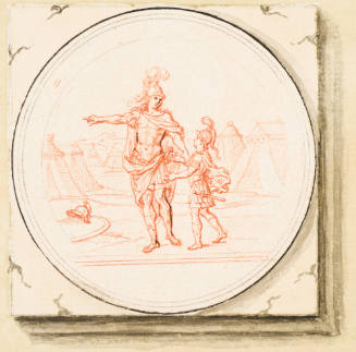 Le Duc De Bourgogne Au Camp De Compiégne, 1618