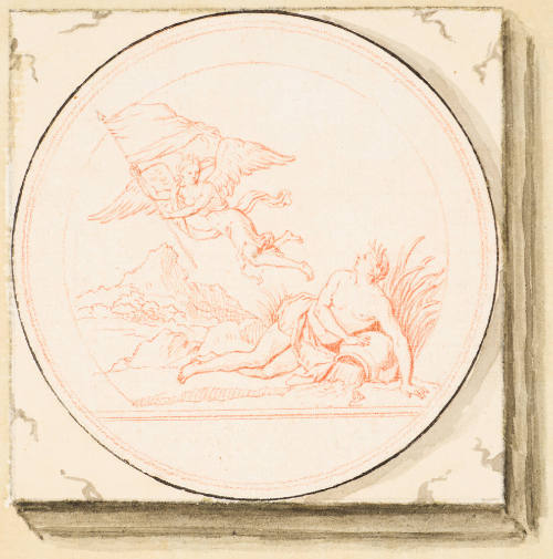 A River-God and a Flying Banner-Bearer