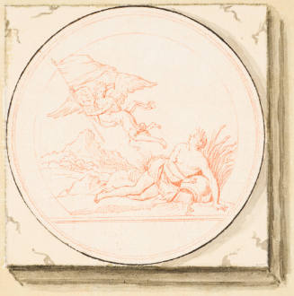 A River-God and a Flying Banner-Bearer
