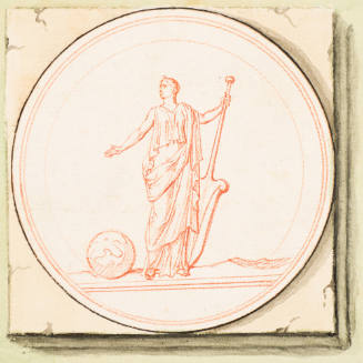 France with a Steering-Oar and Globe