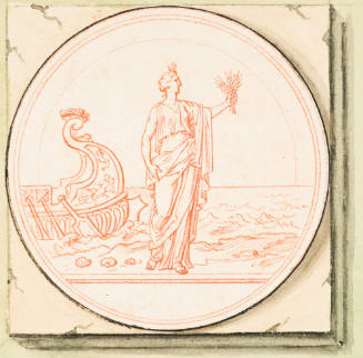 Ceres (?) with a Galleon Near Shore in the Background