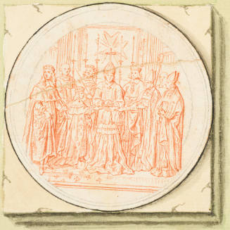 Anointing the Young Louis XIV