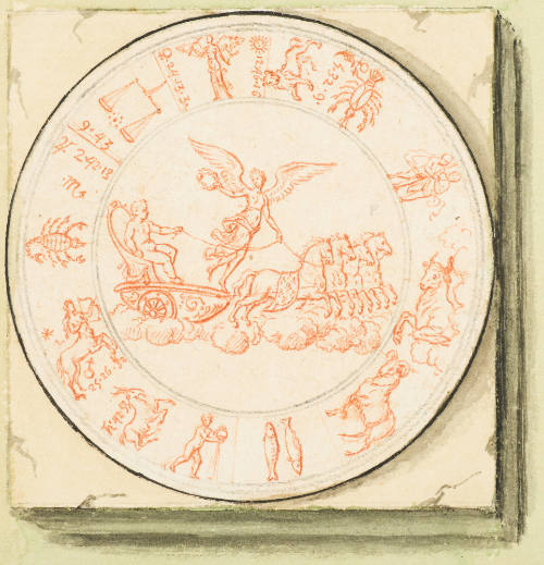 The Infant Louis XIV on a Quadriga Led by Victory