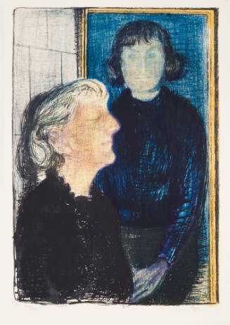 Double Portrait of a Woman at Different Ages