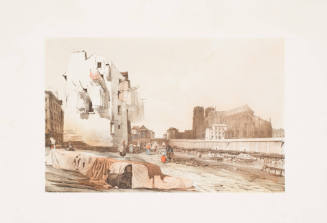 Notre Dame Paris from the Quai St. Bernard