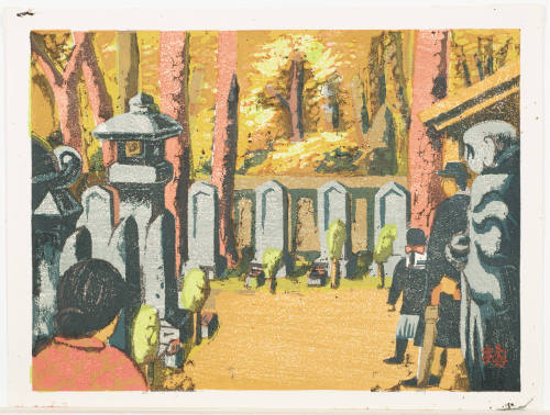 Graveyard at Sengakuji