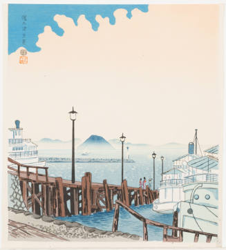 Evening Scene of Hama-Otsu