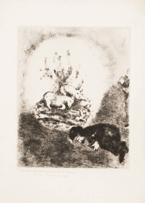 Noah Offers a Sacrifice to God After the Deluge (Genesis VIII, 20-21)