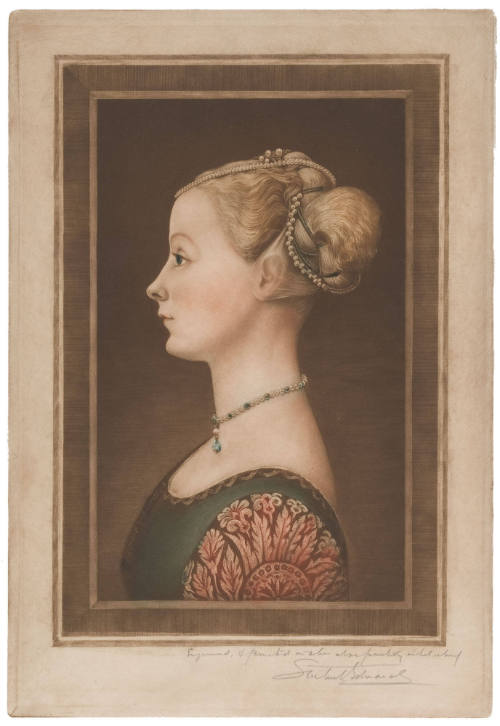 Portrait of Unknown Lady (Elvira)