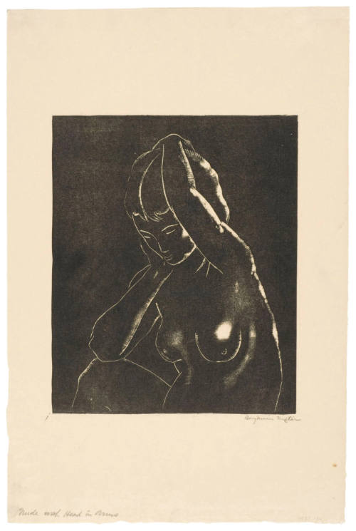 Nude with Head in Arms