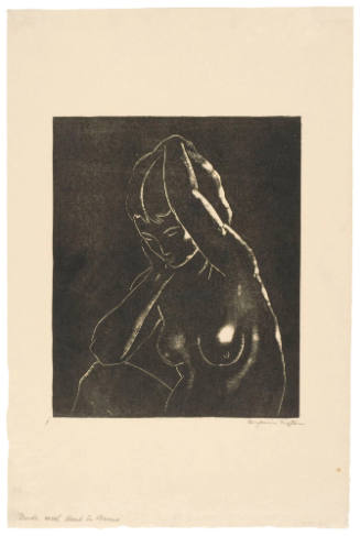 Nude with Head in Arms
