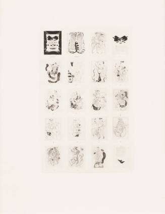 Theogonie D'Hesiode (endpiece and index of plates)