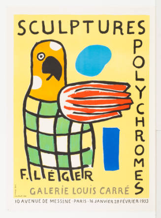 Sculptures Polychromes. Galerie Louis Carrè January 16-February 28, 1953