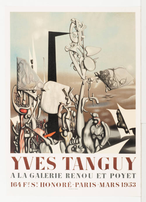 Exposition Particuliere Galerie Renou Et Poyet Paris March 1953