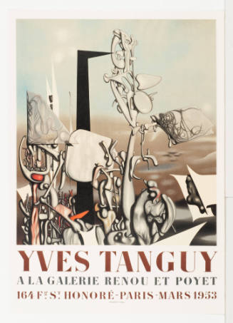 Exposition Particuliere Galerie Renou Et Poyet Paris March 1953