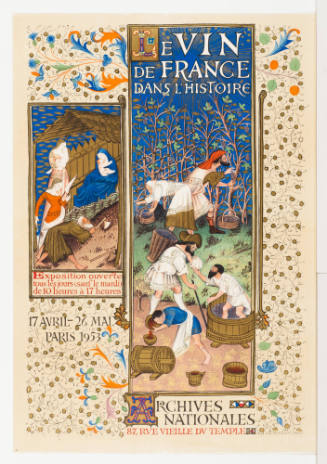 Le Vin De France Dans L'Histoire Archives Nationales Paris