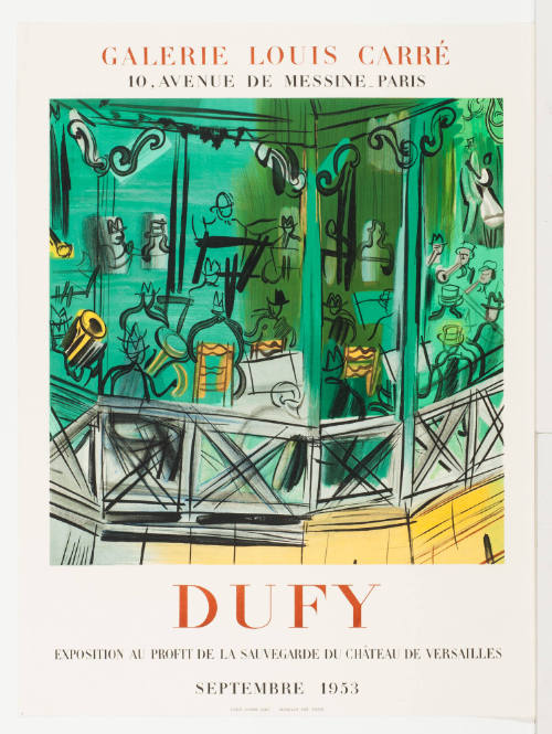 Galerie Louis Carré / Dufy / ...Paris / September 1953