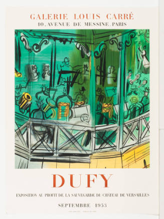 Galerie Louis Carré / Dufy / ...Paris / September 1953
