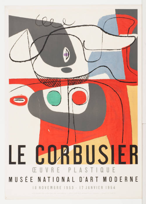 Exposition Particuliére. Musée National D'Art Modern. Paris November 18, 1953-January 17, 1954