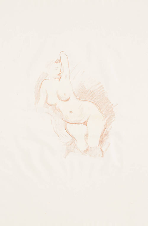 Frontal Nude Study  (Étude de nu, de face)