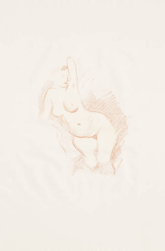 Frontal Nude Study  (Étude de nu, de face)