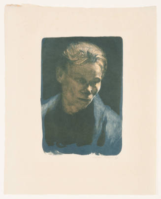 Workman's Wife with Blue Cloth