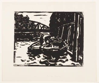 The Free Harbor of Hamburg