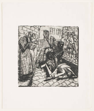 Jesus Falls Under the Weight of the Cross [Jesus Tombe Sous Le Poids de sa Croix]