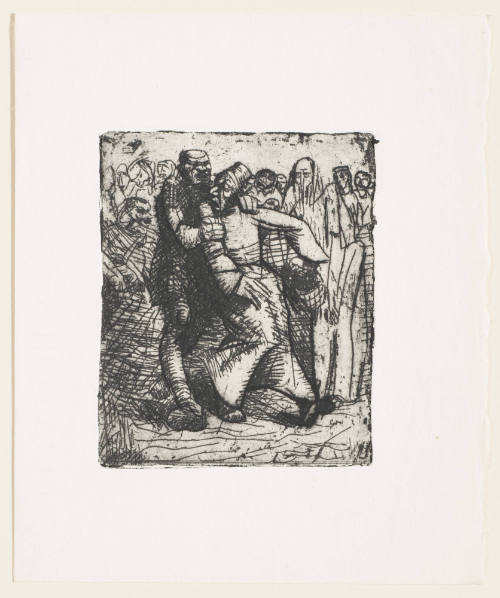 Jesus Meets Simon of Cyrene [Jesus Rencontre Simon de Cyrene]