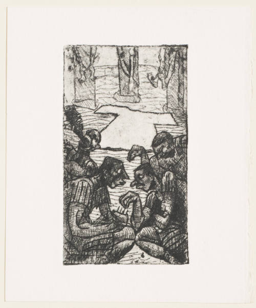 After They Crucified Him They Drew Lots for His Garments, Dividing Them [Apres Qu'lls L'Evrent Crucifié Ils Divisèrent Ses Vètements, Les Tirant Au Sort]