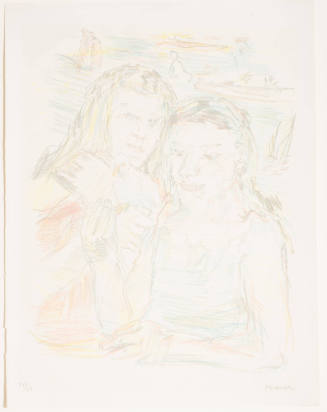 Couple with Pigeon [Paar mit Taube]