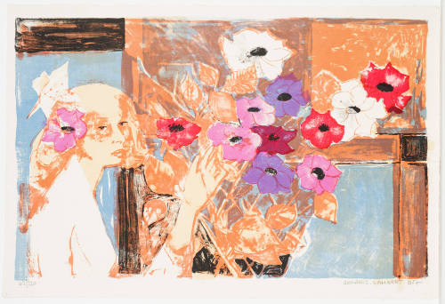 The Flower-Girl [La Bouquetiere]