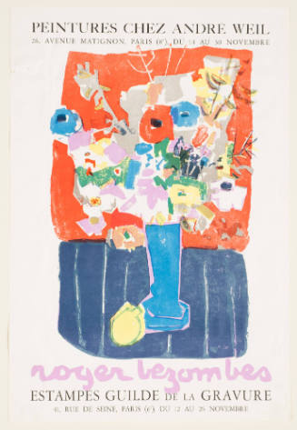 Roger Bezombes, Paintings at André Weil [Roger Bezombes, Peintures chez André Weil]