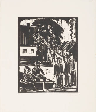 Fishermen on the Shore (Fischer am ufer)