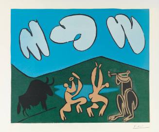 Bacchanal with Black Bull  (Bacchanale au taureau noir)