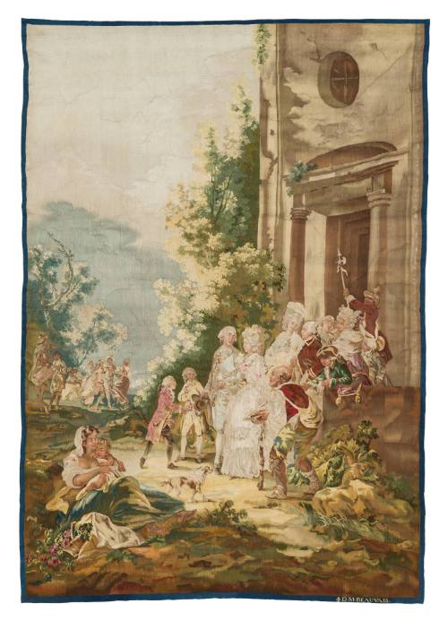 Les Quatre Ages: La Promenade (The Four Ages: The Marriage of Antoinette De Bertier De Sauvigny to the Marquis De La Bourdonnaye)