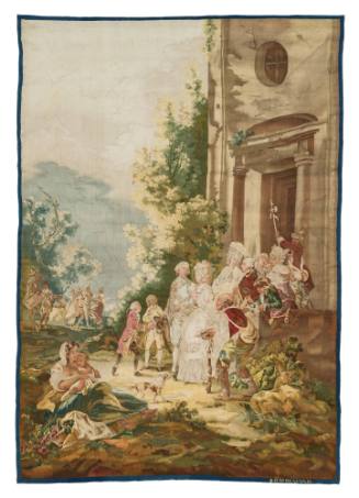 Les Quatre Ages: La Promenade (The Four Ages: The Marriage of Antoinette De Bertier De Sauvigny to the Marquis De La Bourdonnaye)