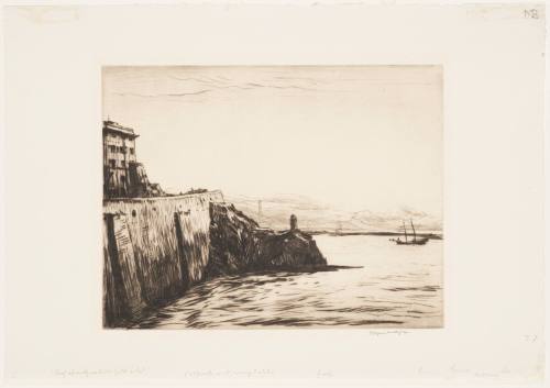 Evening, Port of Genoa