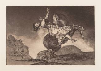 Woman Seized by a Horse