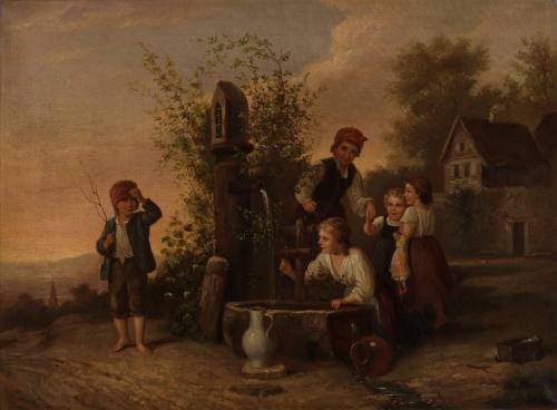 Children Playing Hide and Seek