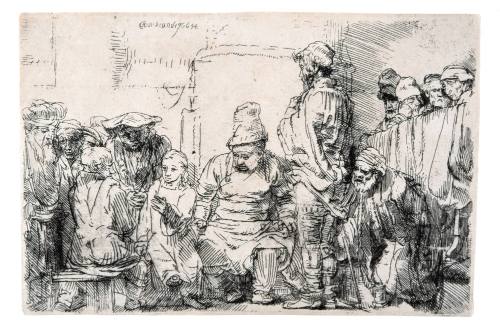 Christ Seated Disputing with the Doctors