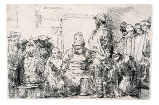 Christ Seated Disputing with the Doctors