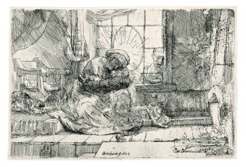 The Virgin and Child with a Cat and Snake