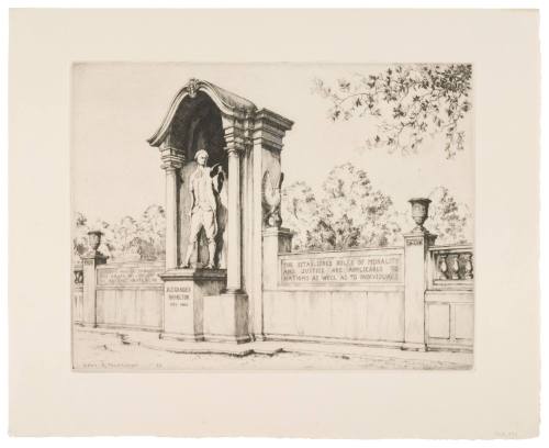 Statue of Alexander Hamilton